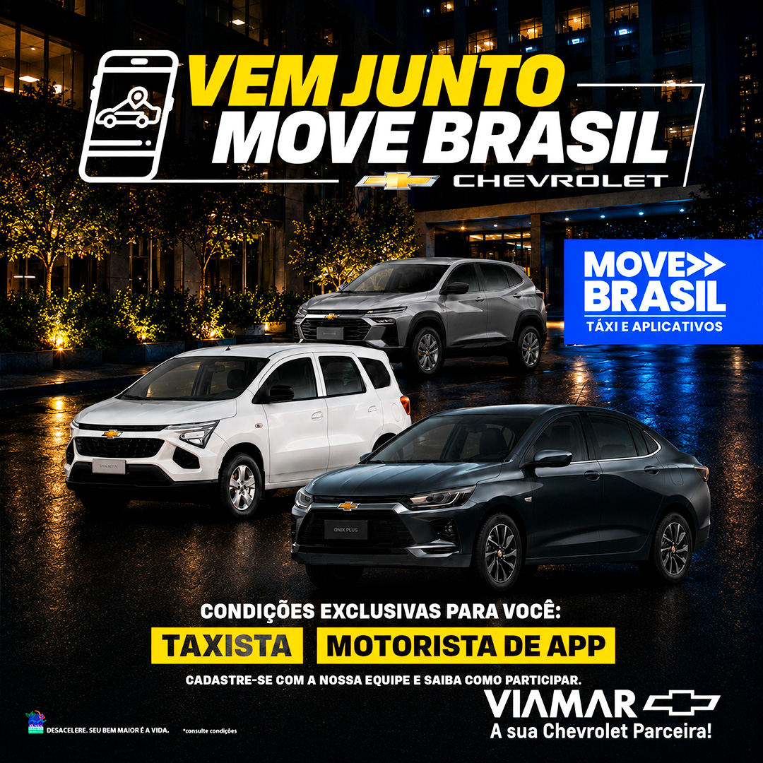 Oferta banner destaque VEM JUNTO MOVE BRASIL TAXI E APLICATIVOS