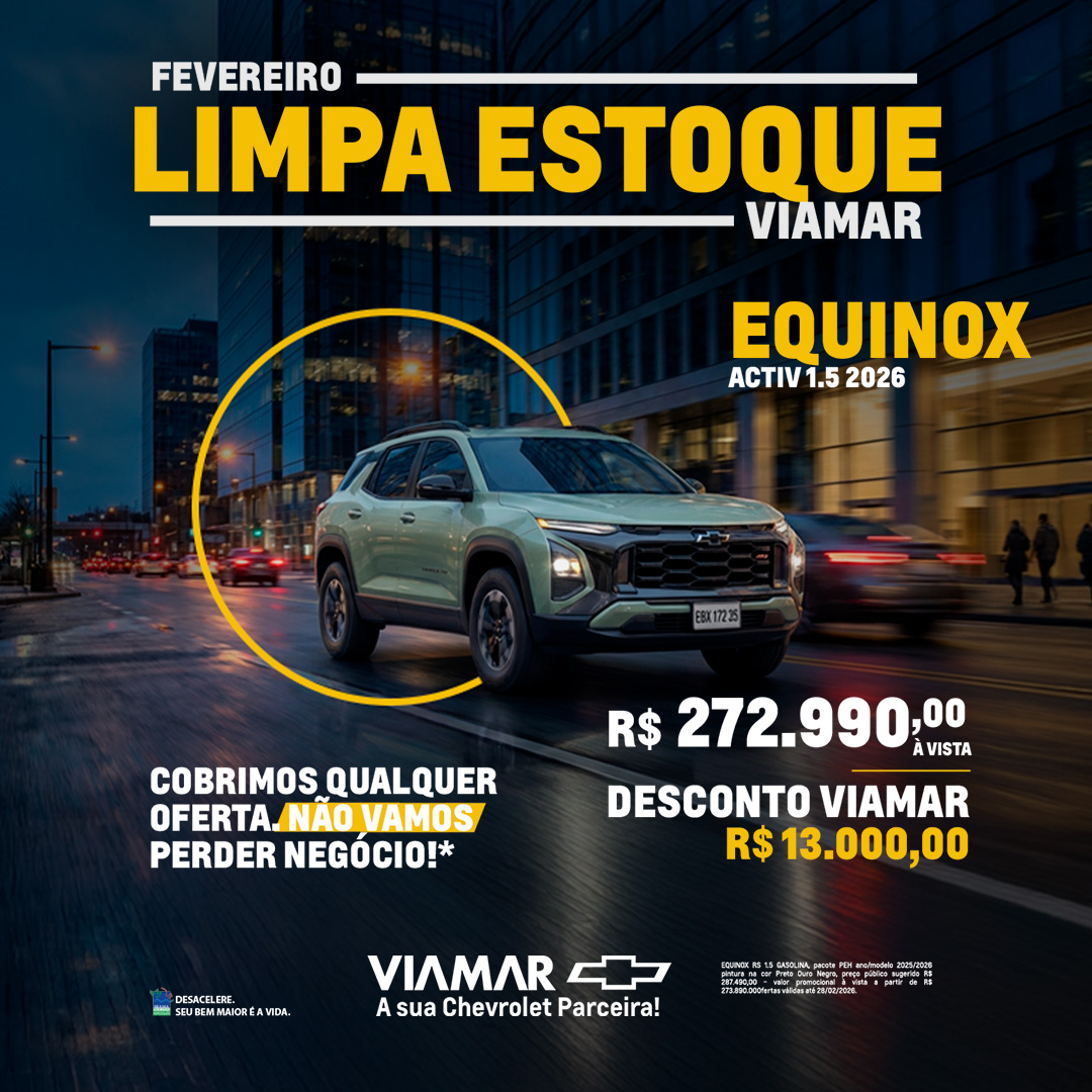 Oferta banner destaque EQUINOX