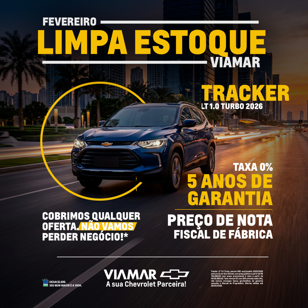 Oferta banner destaque TRACKER LT