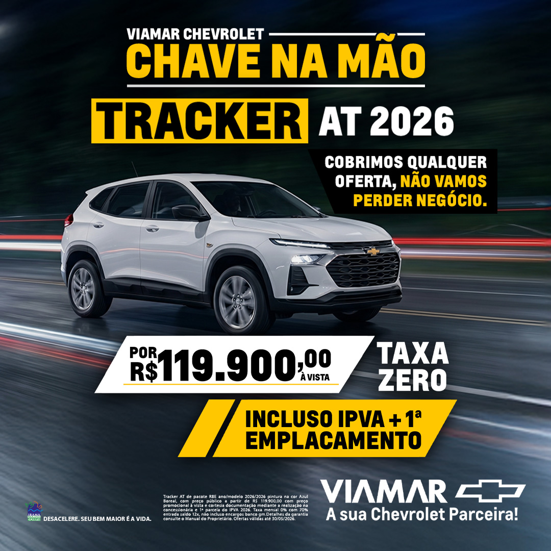 Oferta banner destaque TRACKER AT 2026