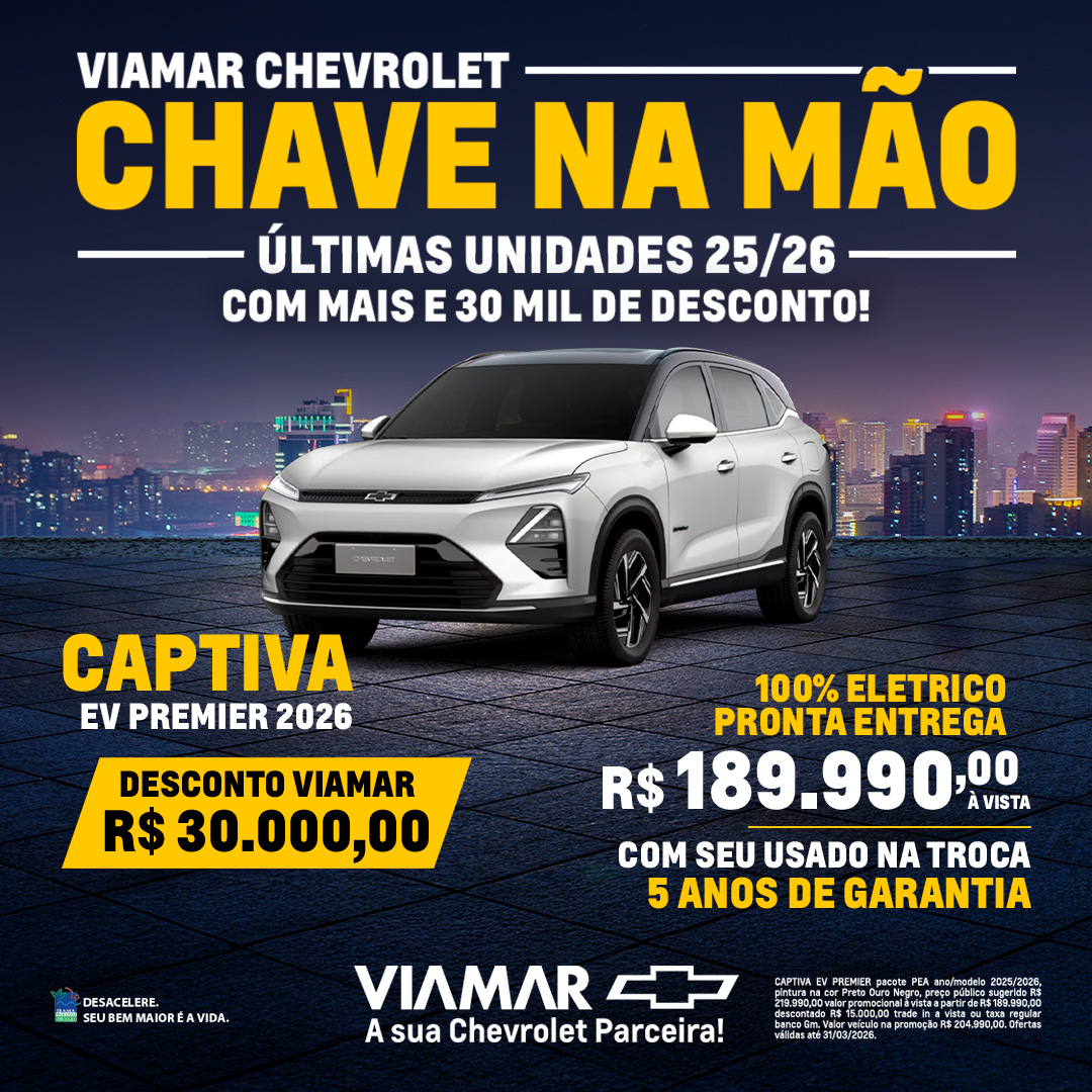 Oferta banner destaque CAPTIVA EV