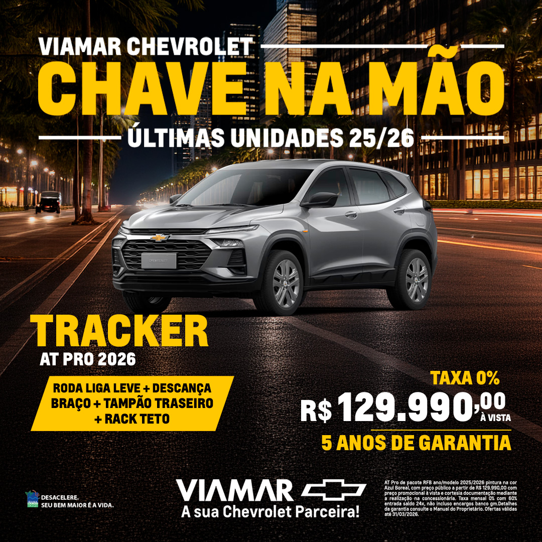 Oferta banner destaque TRACKER AT PRO