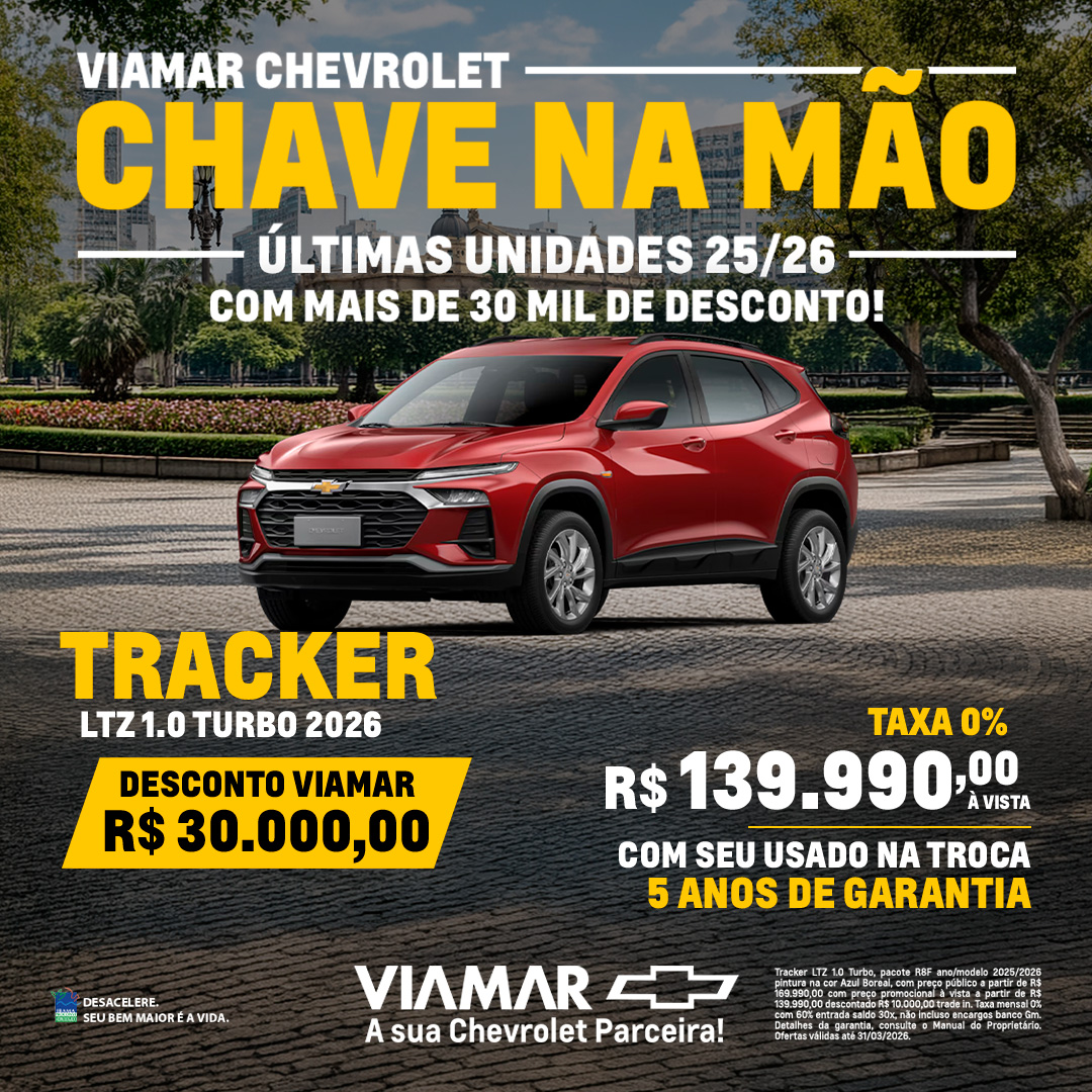 Oferta banner destaque TRACKER LTZ