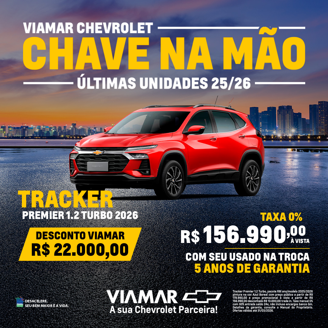 Oferta banner destaque TRACKER PREMIER